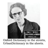 Big House Cell (Air) Fresheners, Oxford dictionary in the streets, Urban dictionary in the sheets.