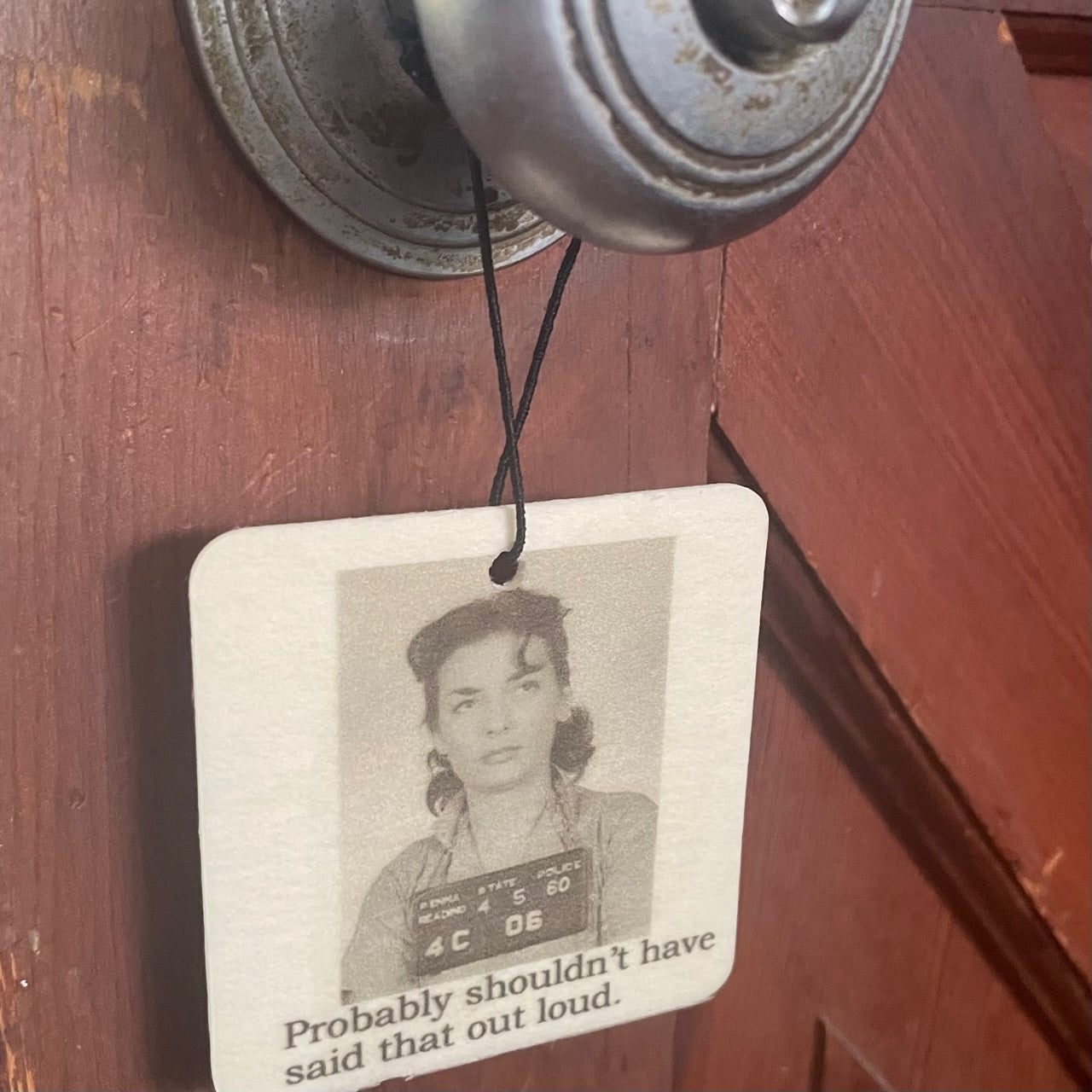Big House Cell (Air) Fresheners, Agnes knows where the bodies are buried.