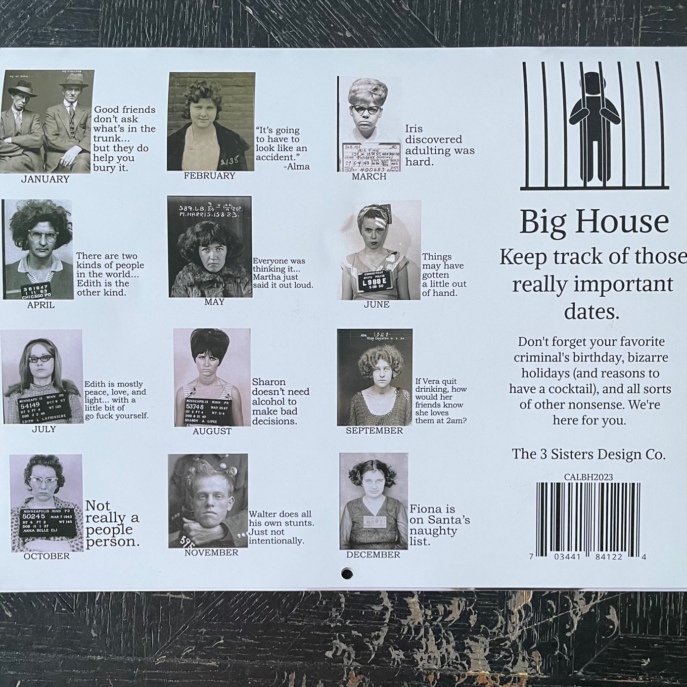 Big House Calendar 2026