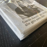 Big House Napkins, Carole doesn't get drunk, she gets awesome.