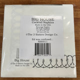 Big House Napkins, Ed was confused as to why he was the only one naked at the gender reveal.
