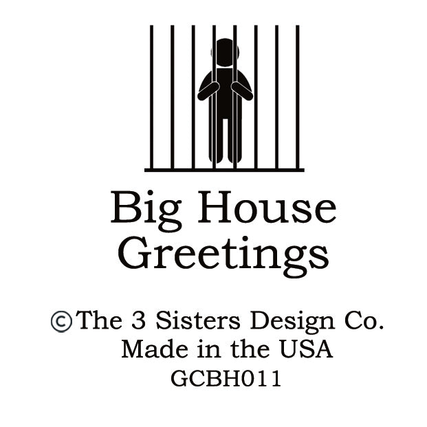 Big House Greetings, Ed was confused as to why he was the only one naked at the gender reveal party.