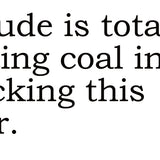 Big House Greetings, Claude is totally getting coal in his stocking this year.