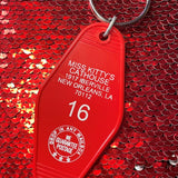 Motel Key Fobs, Miss Kitty's Cathouse