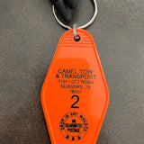 Motel Key Fobs, Camel Tow & Transport