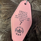 Motel Key Fobs, French Tickler Massage