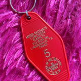 Motel Key Fobs, Miss Mona's Chicken Ranch (Best Little Whorehouse in Texas)