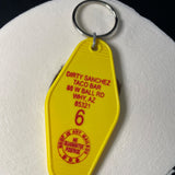 Motel Key Fobs, Dirty Sanchez Taco Bar
