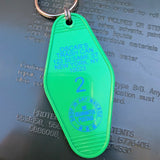 Motel Key Fobs, Oscars Trash Can (Sesame Street)