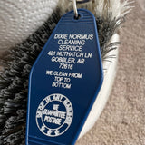 Motel Key Fobs, Dixie Normus Cleaning Service