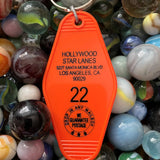 Motel Key Fobs, Hollywood Star Lanes (The Big Lebowski)