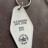 Motel Key Fobs, Alexandria Safe Zone (Walking Dead)