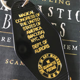 Motel Key Fobs, Magical Congress of the USA (Fantastic Beasts/Harry Potter