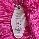Motel Key Fobs, The Grand Budapest Hotel