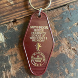 Motel Key Fobs, Gryffindor House (Harry Potter)