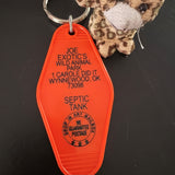 Motel Key Fobs, Joe Exotic Animal Park
