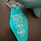 Motel Key Fobs, Heyward's Seafood (Outer Banks)