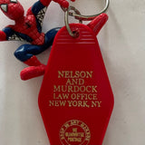 Motel Key Fobs, Nelson & Murdock (Spiderman)