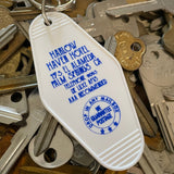 Motel Key Fobs, Harlow Haven Motel