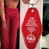 Motel Key Fobs, OSI (Six Million Dollar Man, Bionic Woman)