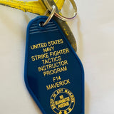 Motel Key Fobs, United States Navy Strike Fighter (Top Gun)