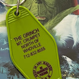 Motel Key Fobs, The Grinch, Address