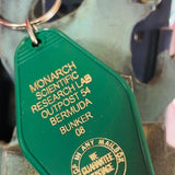 Motel Key Fobs, Monarch Scientific Research Lab