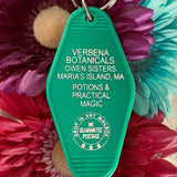 Motel Key Fobs, Verbena Botanicals (Practical Magic)