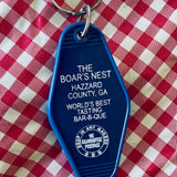 Motel Key Fobs, The Boar's Nest, Dukes of Hazzard