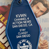 Motel Key Fobs, KVWN Channel 4 (Anchorman)
