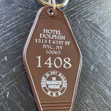 Motel Key Fobs,Hotel Dolphin (1408, Stephen King)
