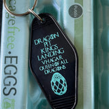 Motel Key Fobs, Dragon Pit Kings Landing, VHagar, House of the Dragons