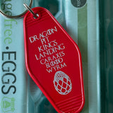 Motel Key Fobs, Dragon Pit Kings Landing, Caraxes, House of the Dragons
