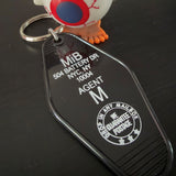 Motel Key Fobs, MiB (Men in Black)