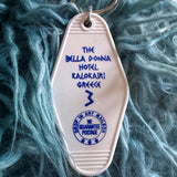 Motel Key Fobs, Bella Donna Hotel (Mamma Mia)