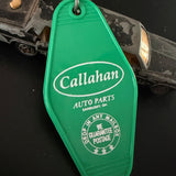 Motel Key Fobs, Callahan Auto Parts (Tommy Boy)