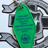 Motel Key Fobs, Our Lady Immaculate College (Derry Girls)