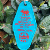 Motel Key Fobs, Cryptid Field Research Organization, Chupacabra