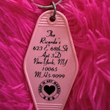 Motel Key Fobs, The Ricardo's (I Love Lucy)