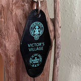 Motel Key Fobs, Victors Village District 12 (Hunger Games)