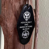 Motel Key Fobs, Hovercraft and Ammunitions District 13 (Hunger Games)