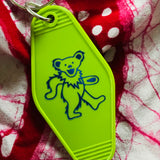 Motel Key Fobs, Grateful Dead Bear