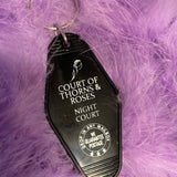 Motel Key Fobs, Court of Thorns & Roses