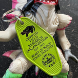 Motel Key Fobs, Cryptid Field Research Organization, Beast of Busco