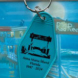 Motel Key Fobs, Rod N Reel