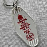Motel Key Fobs, Paranormal Research Organization, Amityville House