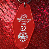 Motel Key Fobs, Love Shack (B-52's)