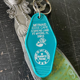 Motel Key Fobs, Mermaid Cove Cafe