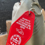 Motel Key Fobs, Sharky's Surf Shack