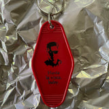 Motel Key Fobs, Arnold Schwarzenegger, Terminator, Hasta la vista, baby.